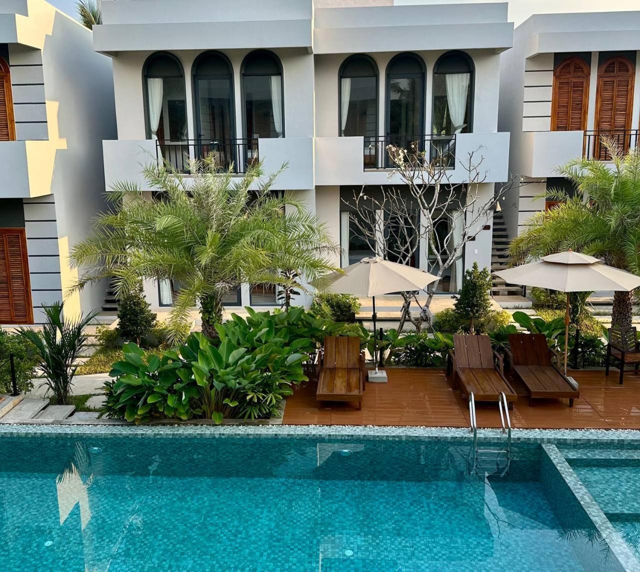 The R&B Boutique Hotell Kampot Exteriör bild
