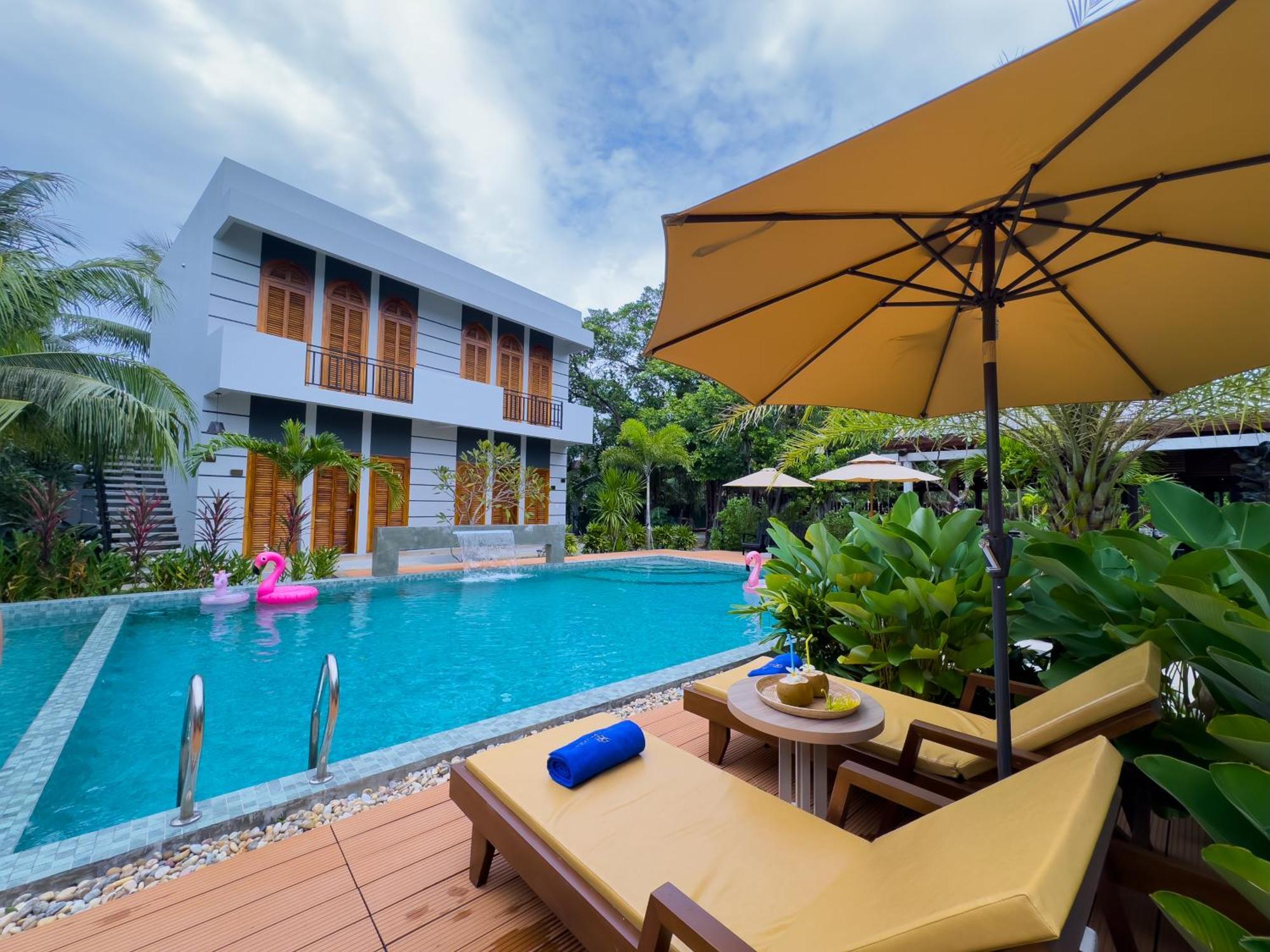 The R&B Boutique Hotell Kampot Exteriör bild