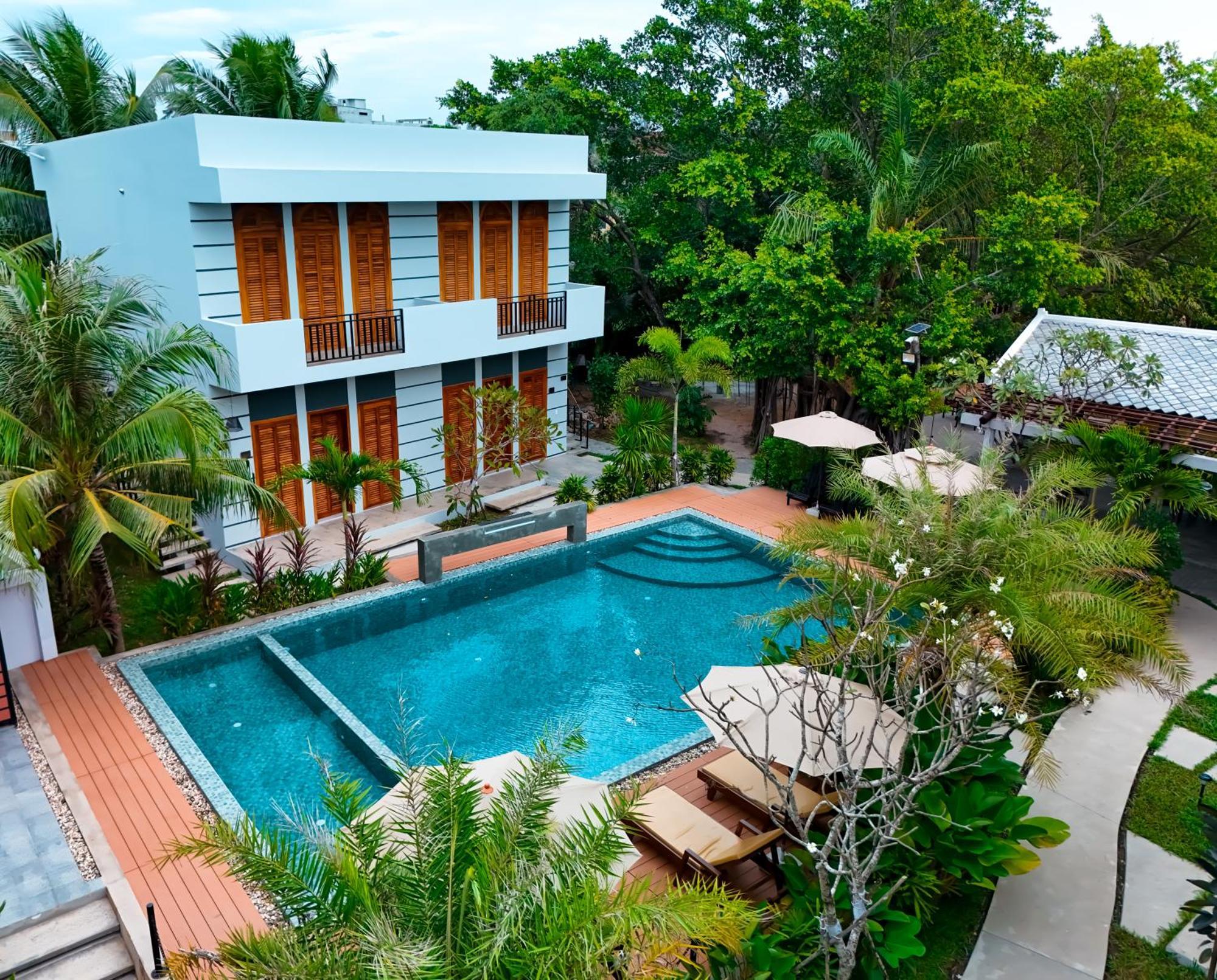The R&B Boutique Hotell Kampot Exteriör bild