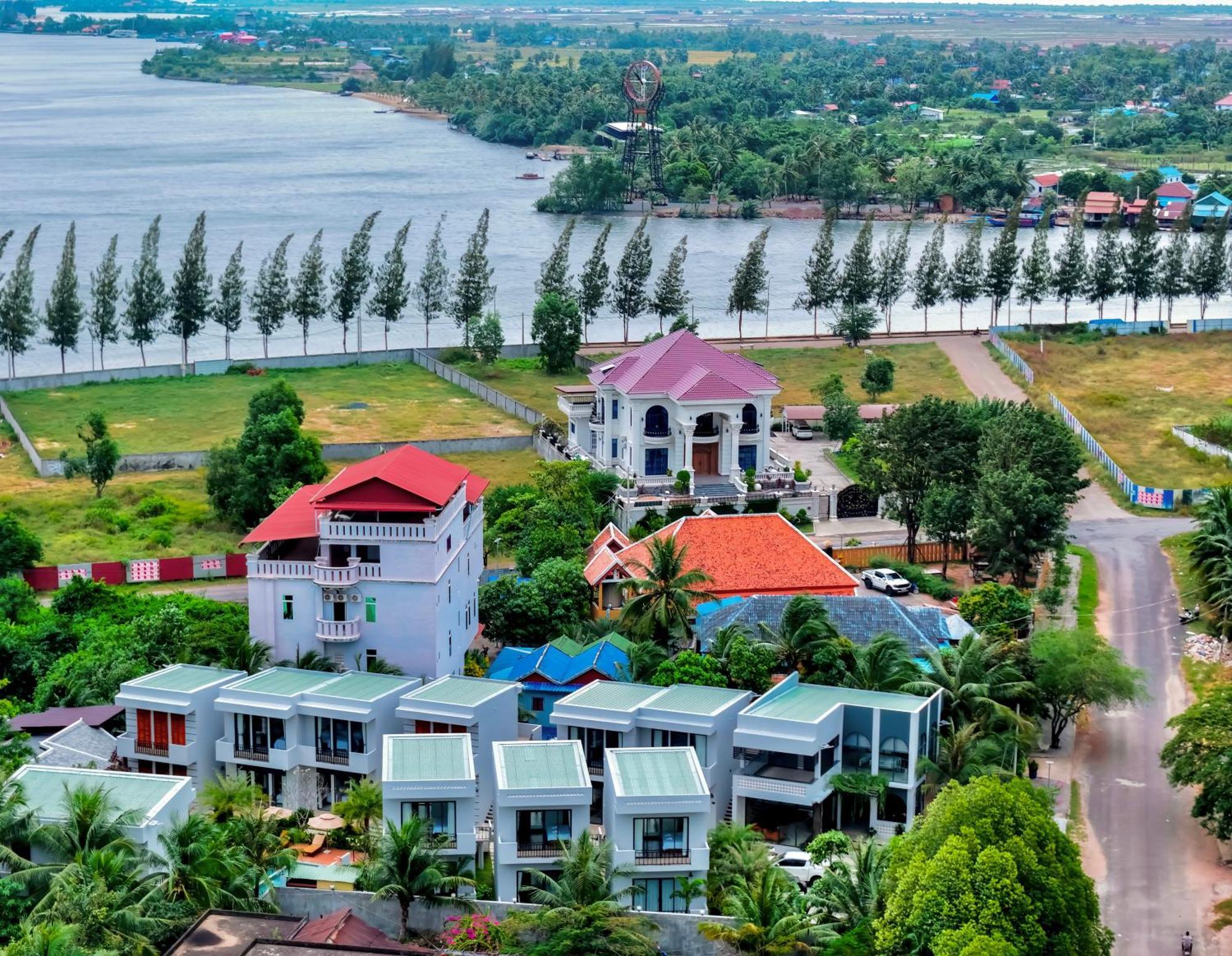 The R&B Boutique Hotell Kampot Exteriör bild