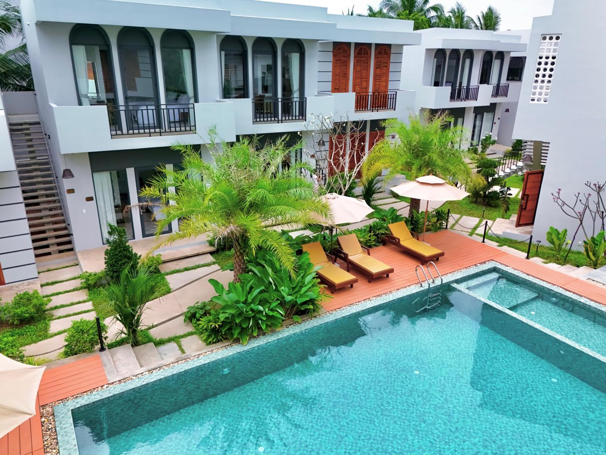 The R&B Boutique Hotell Kampot Exteriör bild